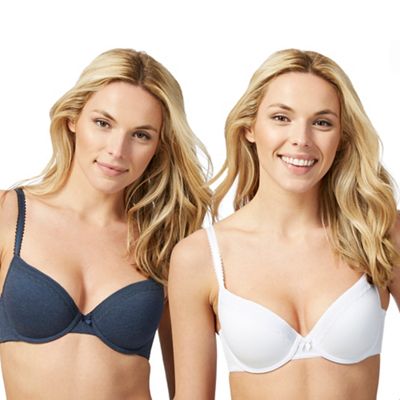 The Collection Pack of two assorted padded t-shirt bras